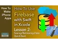 How To Use Firebase Swift Xcode - Ep 2