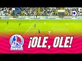 Fans chant Ole Ole against Motagua in the Clasico versus Olimpia