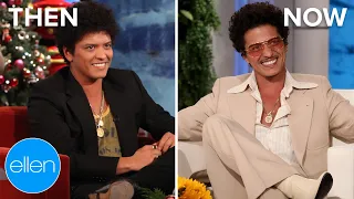 Download Then and Now: Bruno Mars’ First and Last Appearances on 'The Ellen Show' MP3