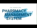Pharmacy Software using PHP and SQL - Full Source Code