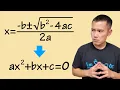 If we start with the quadratic formula do we get back the quadratic equation