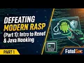 Android RASP Bypass Intro to Renef Java Hooking Part 1