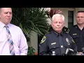 NEWS CONFERENCE Florida police release info on prostitution bust