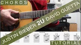 Download Justin Bieber, David Guetta 2U, Guitar Lesson, Chords, Tutorial, Arrangement, Cover MP3