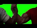 Predator handshake green screen