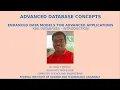 ADVANCED DATABASE CONCEPTS-PART 5 Enhanced Data Models for Advanced Application-XML DATABASES