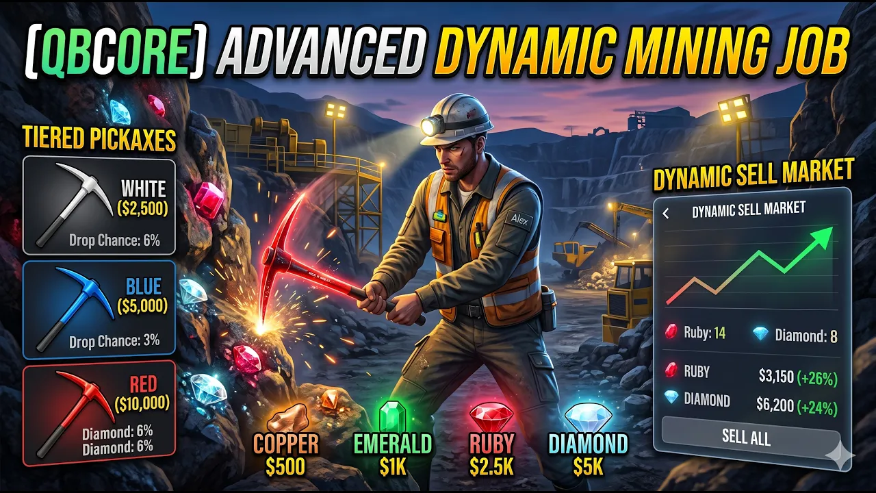 Advanced Dynamic Mining System
