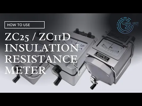 Download MP3 How to Use ZC25 / ZC11D Insulation Resistance Meter Megohmmeter Tester