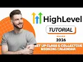 How to Set Up Class Collective Booking Calendar in GoHighLevel 2026 Tutorial