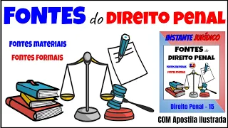 15 - Fontes do Direito Penal -  Direito Penal - COM APOSTILA