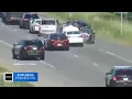 WATCH Suspected impaired driver smashes into cars on Highway 36
