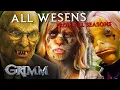 Every Wesen From Every Season in 10 minutes Grimm