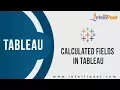 Calculated Fields in Tableau Tableau Server Tutorial Online Tableau Server Training