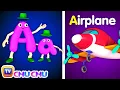 Download NEW 3D Phonics Song with TWO Words - A For Airplane - ABC Alphabet Songs with Sounds for Children mp4 3gp mp3 videos - waplic