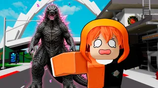EL ATAQUE DE GODZILLA EN BROOKHAVEN 🏡🔥 AYUDAME A ACABAR CON EL