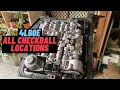 All Checkball Locations Info 4L60E