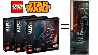 LEGO ART Star Wars 31200 Ultimate Darth Vader Speed Build