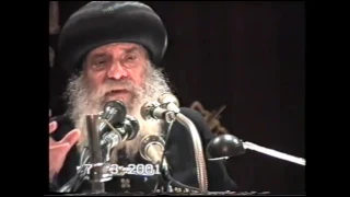 مقاومة الخطية وعظه للبابا شنودة الثالث 2001 