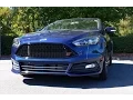 2016 Ford Focus ST Start Up Exhaust Walkaround and Review