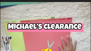 Michael s clearance event What I found
