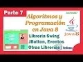 JButton Events Clock in Java 7-25 Java Course - Algorithms and Programming in NetBeans