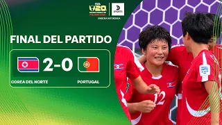 #COREADELNORTE VENCIÓ SIN PROBLEMAS A #PORTUGAL EN SU DEBUT | Corea del Norte 2-0 Portugal | Resumen
