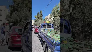 سيارة الغاز في الأردن عمان 