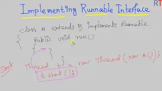 Java-107 - Implementing Runnable Interface in Java Creating Thread in Java