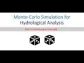 Monte-Carlo-Simulation for Hydrological Analysis - Part 2