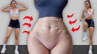 🔥Burn Arm + Leg + Belly Fat🔥15 Min Gentle Workout🔥All Standing🔥No Squats/ No Lunges🔥