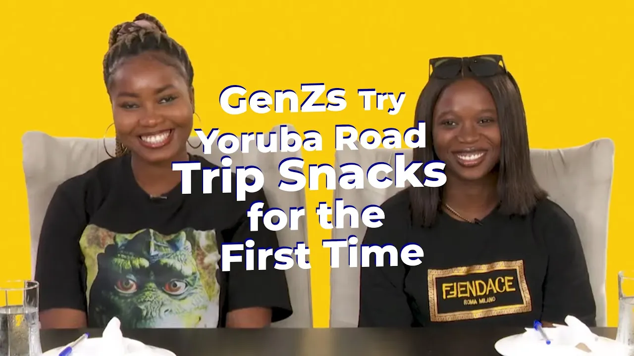 GenZs Try Yoruba Road Trip Snacks for the First Time.