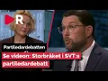 Download Lagu Riks Live: Storbråket mellan Jimmie Åkesson och de rödgröna i SVT
