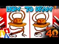 How To Draw Indiana Jones s Hat And Whip