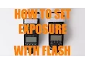 How To Set Your Aperture Shutter Speed and ISO When Shooting Flash Q A Ep 39 pt2