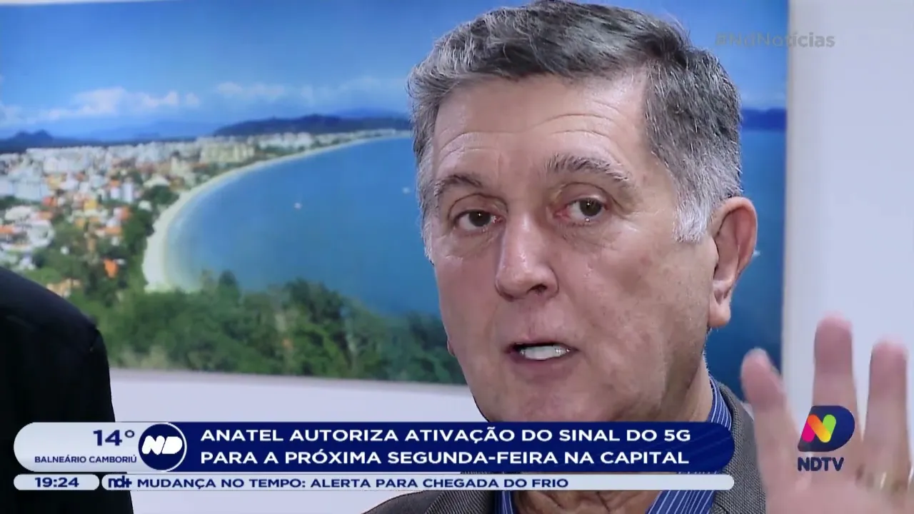 Anatel autoriza a ativação do sinal 5G a partir de segunda-feira em Florianópolis