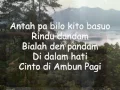 Download Lagu Indra Rusli                               Kasiah di Ambun Pagi