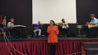 الزهر في الروض اتبسم للسيدة ام كلثوم تمرين مع الفرقة الموسيقية التابعة لنادي ايقاع للطرب الاصيل 