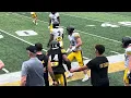 Iowa Football 2026 Kids Day Highlights of Hawkeyes Quarterbacks Hank Brown And Jeremy Hecklinski
