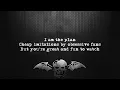 Avenged Sevenfold - G [Lyrics Video]