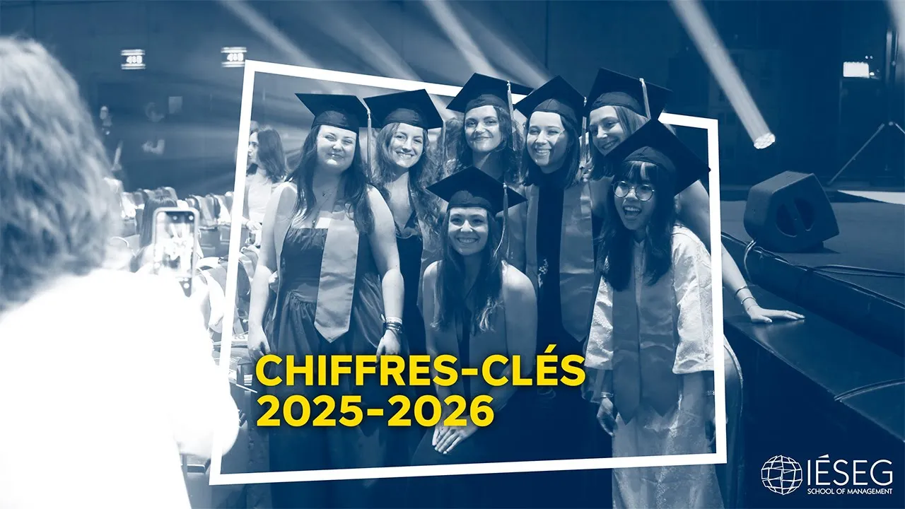 IÉSEG School of Management — IESEG School of Management — Key Figures 2025-2026 (YouTube video ad)
