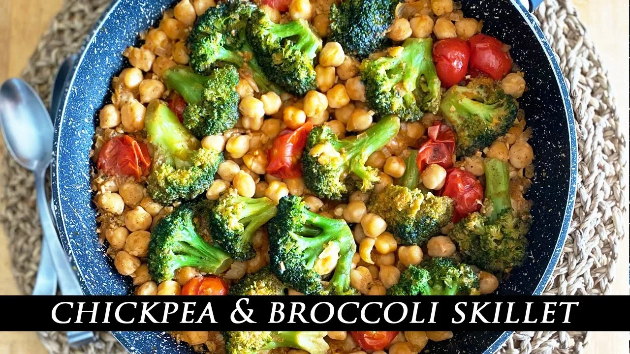 Chickpea and Broccoli Skillet   WHY YOU NEED THIS DISH