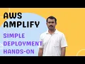 Amplify for full stack app deployment