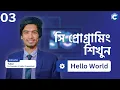 03 Your First C Program Hello World C Zero to Hero Masterclass