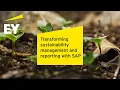 EY - Transforming sustainability management and reporting with SAP