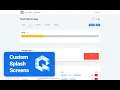 Custom splash screens in Quant-UX