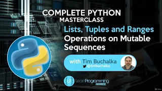 7 Operations on Mutable Sequences Python for life
