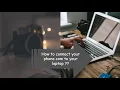 Scale Up Learn to Connect your Phone Camera with your Laptop using Python 1
