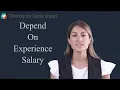 Understand DOE Depends on Experience Salary Structure