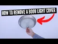How To Remove A Boob Light Cover