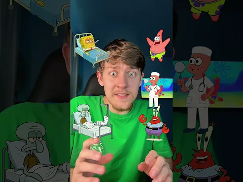 Nós Somos Enfermeiras do BOB ESPONJA… #shorts